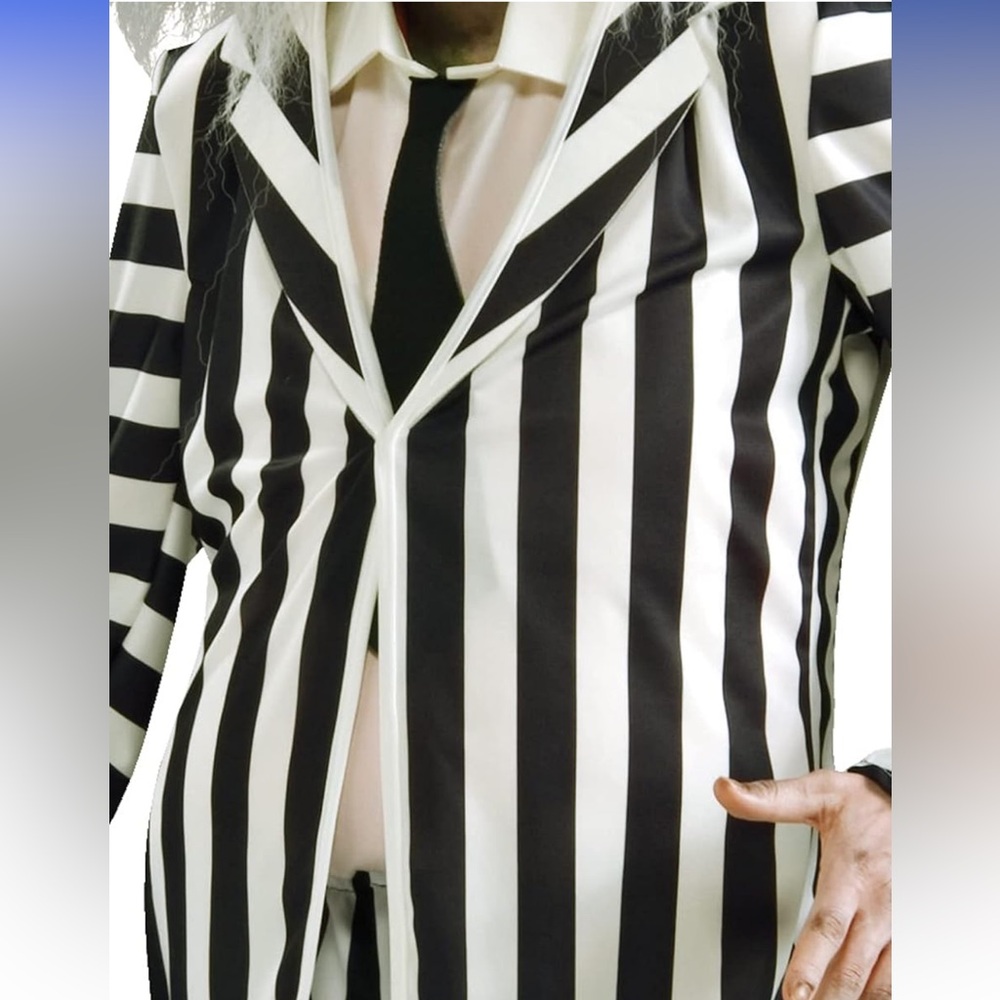 Adult Beetlejuice Halloween Costume - Picture 4 of 4